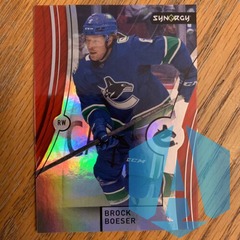 2021-22 Upper Deck Synergy Unscratched Bounty Red Brock Boeser #44